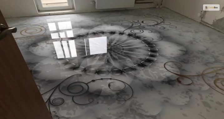 Mandala Epoxy Flooring