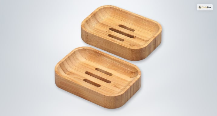 Bamboo Soap Dishes With Bars