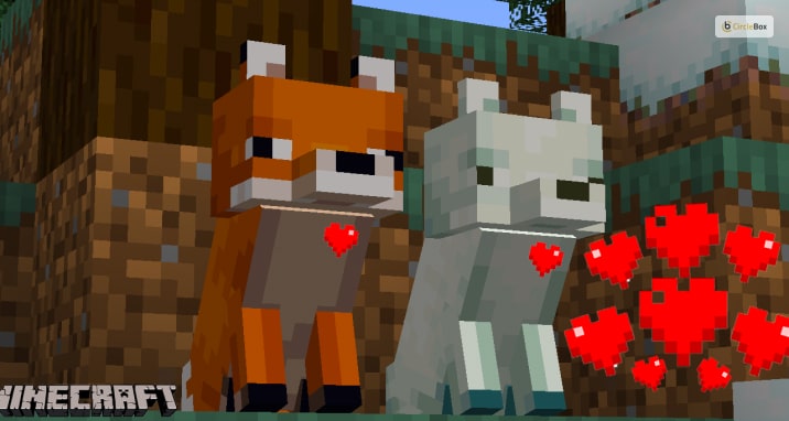 The Foxes Behavior In Minecraft